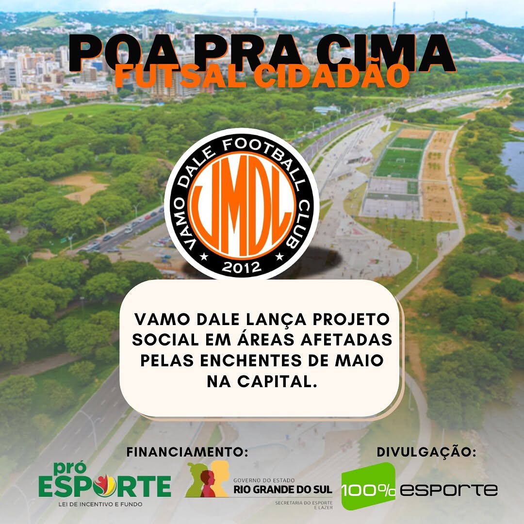 Banner sobre o Projeto POA PRA CIMA